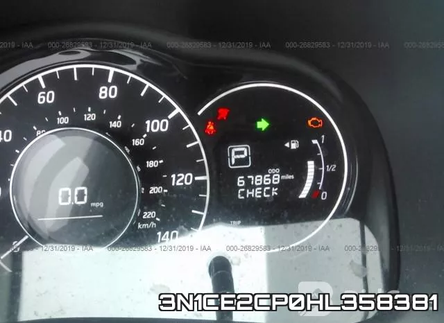 3N1CE2CP0HL358381 фото 7