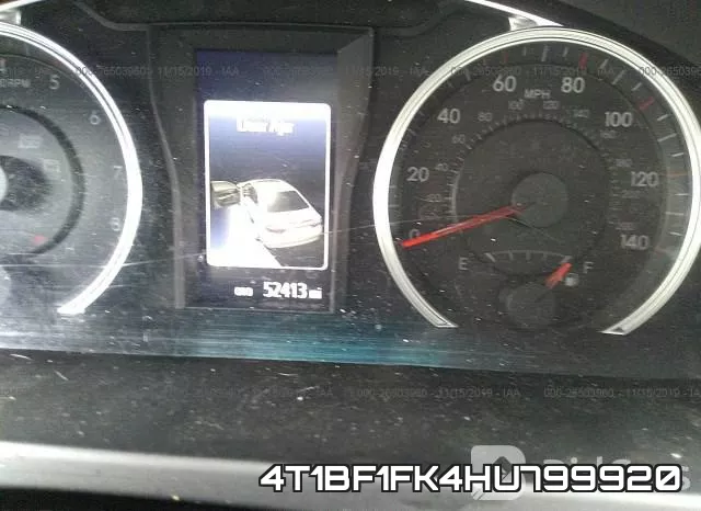 4T1BF1FK4HU799920 фото 7