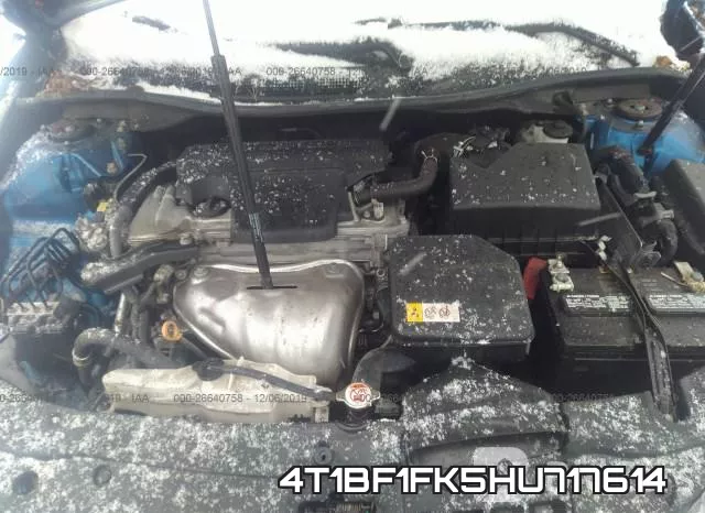 4T1BF1FK5HU717614 фото 2