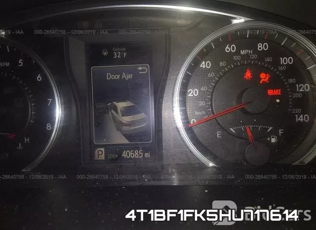 4T1BF1FK5HU717614 фото 6