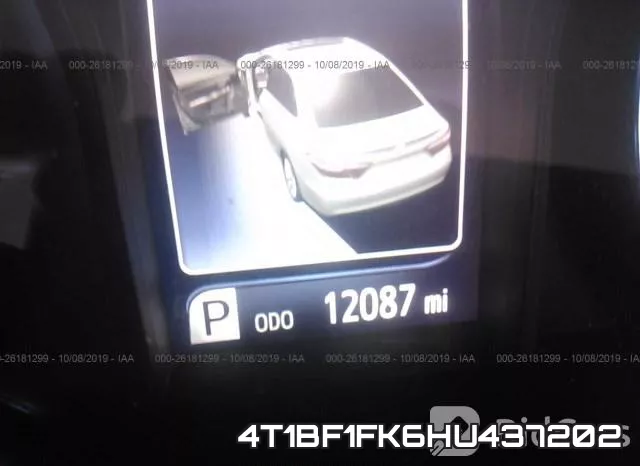 4T1BF1FK6HU437202 фото 5