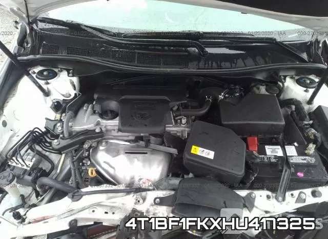 4T1BF1FKXHU417325 фото 2
