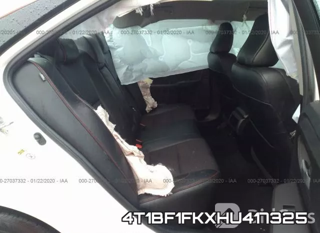 4T1BF1FKXHU417325 фото 8