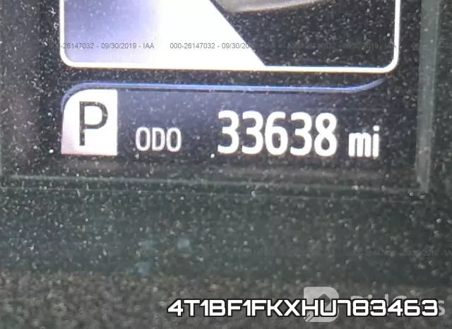 4T1BF1FKXHU783463 фото 8