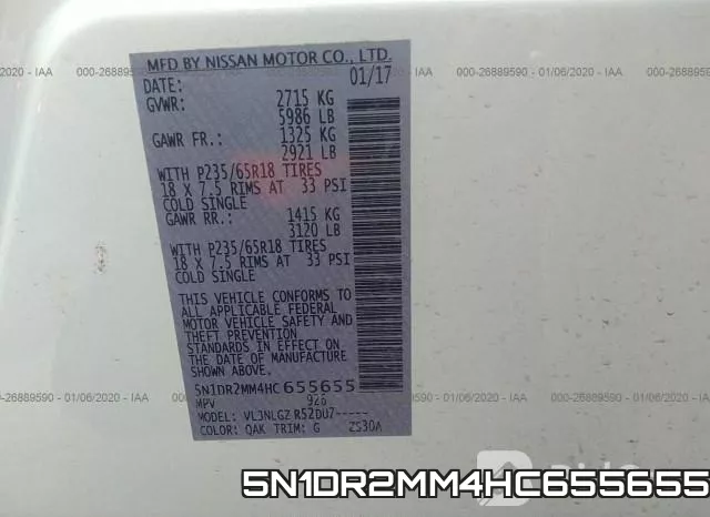 5N1DR2MM4HC655655 фото 10