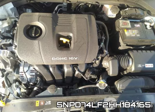 5NPD74LF2HH184165 фото 2
