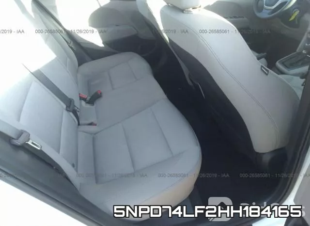 5NPD74LF2HH184165 фото 7