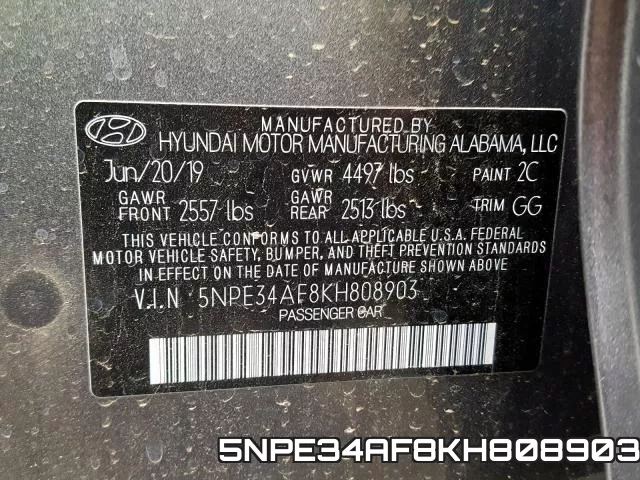 5NPE34AF8KH808903 фото 2