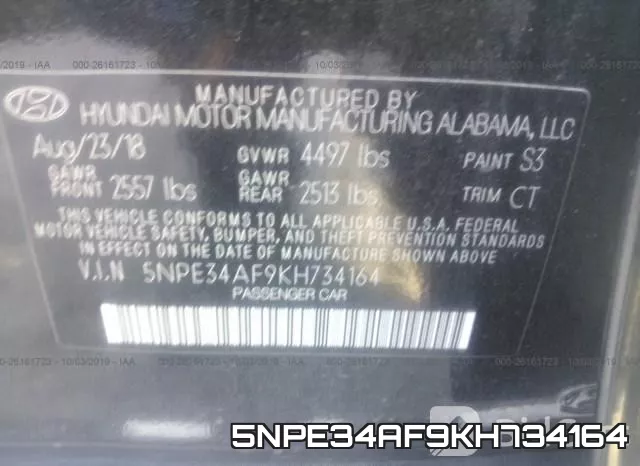 5NPE34AF9KH734164 фото 9