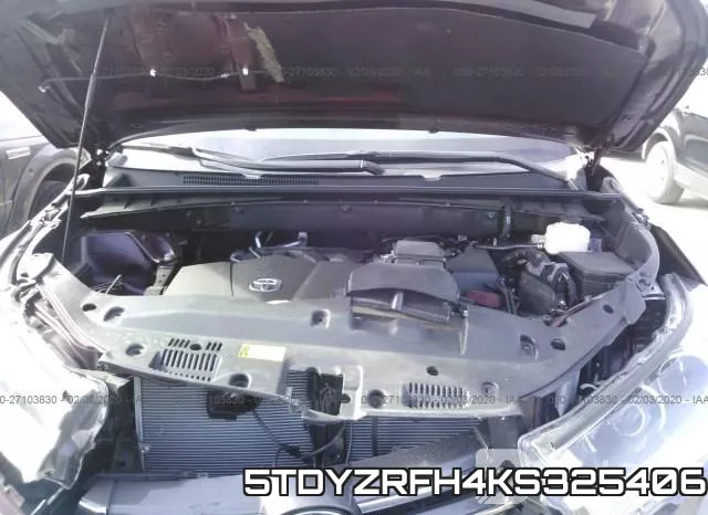 5TDYZRFH4KS325406 фото 2