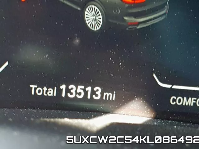 5UXCW2C54KL086492 фото 8