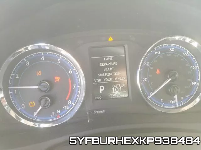 5YFBURHEXKP938484 фото 8