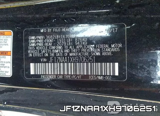 JF1ZNAA1XH9706251 фото 6