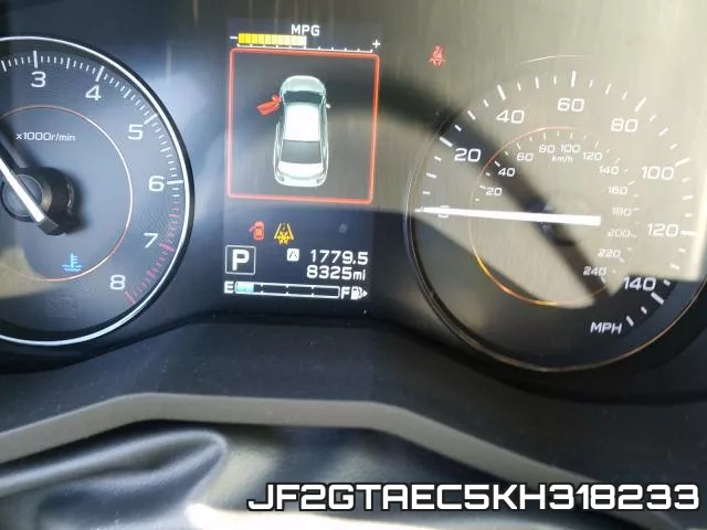 JF2GTAEC5KH318233 фото 8