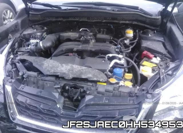JF2SJAEC0HH534953 фото 2