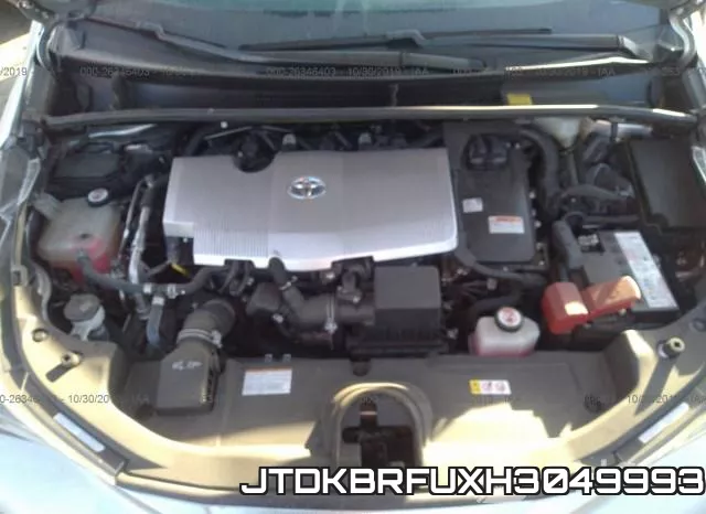JTDKBRFUXH3049993 фото 2