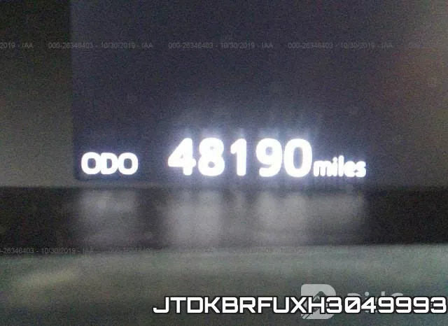 JTDKBRFUXH3049993 фото 5