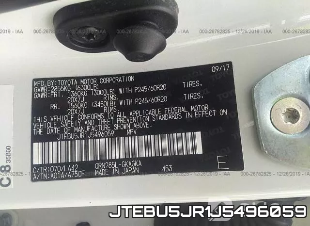 JTEBU5JR1J5496059 фото 9