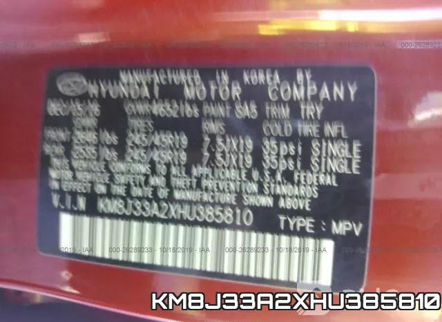 KM8J33A2XHU385810 фото 8