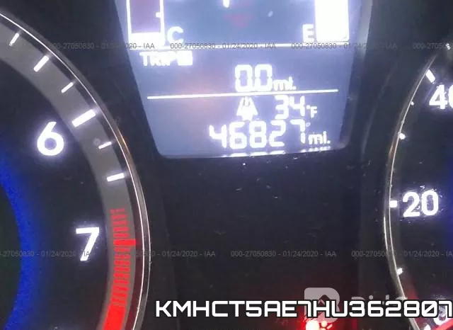 KMHCT5AE7HU362807 фото 8
