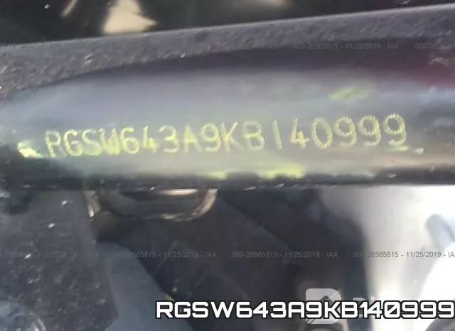 RGSW643A9KB140999 фото 2
