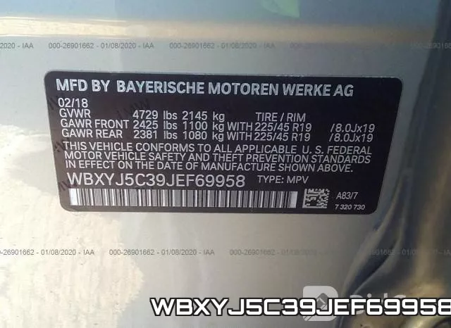 WBXYJ5C39JEF69958 фото 8