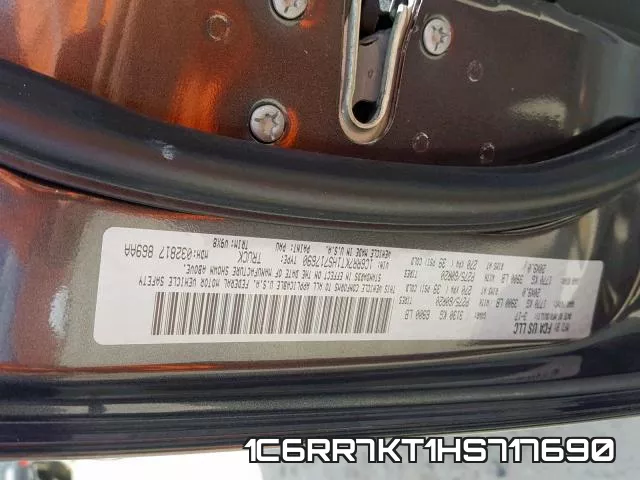 1C6RR7KT1HS717690 фото 2