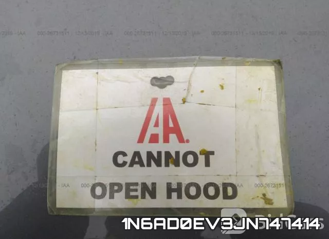 1N6AD0EV3JN747414 фото 2