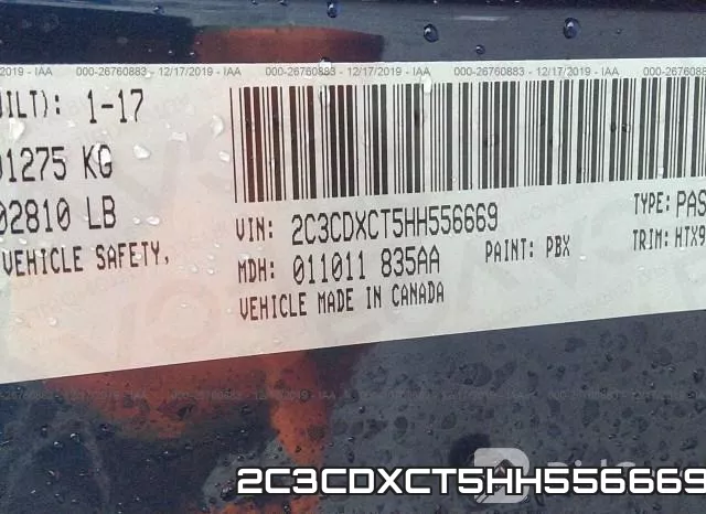 2C3CDXCT5HH556669 фото 9