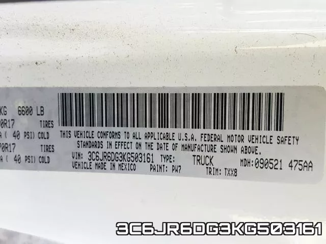 3C6JR6DG3KG503161 фото 2