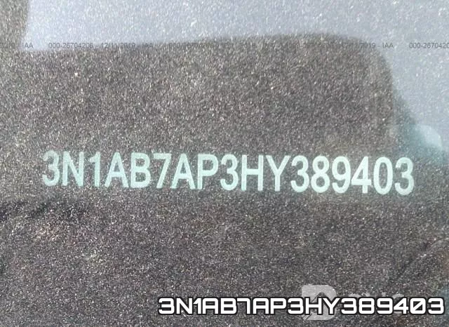 3N1AB7AP3HY389403 фото 10
