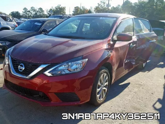 3N1AB7AP4KY362511 фото 2