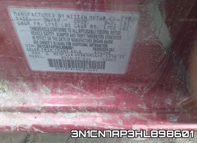 3N1CN7AP3HL898601 фото 9