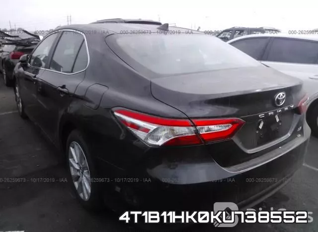 4T1B11HK0KU738552 фото 3