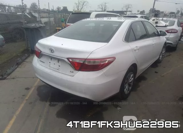 4T1BF1FK3HU622985 фото 4
