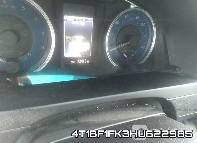 4T1BF1FK3HU622985 фото 7