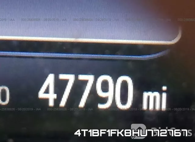 4T1BF1FK8HU772767 фото 6
