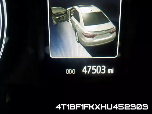 4T1BF1FKXHU452303 фото 8