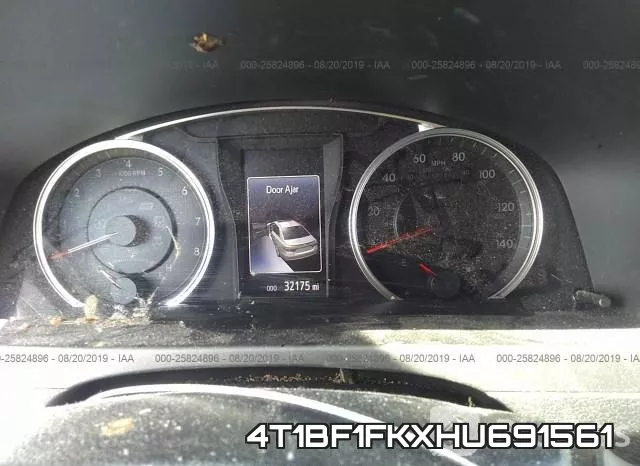 4T1BF1FKXHU691561 фото 7