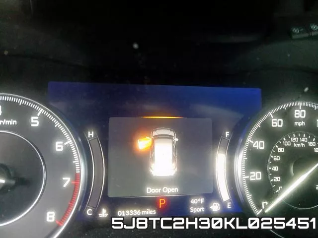 5J8TC2H30KL025451 фото 6