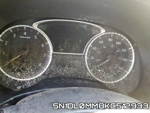 5N1DL0MM8KC512933 фото 9