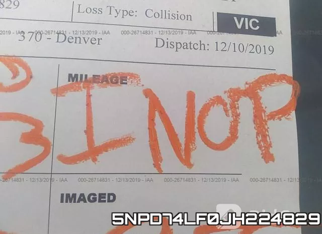 5NPD74LF0JH224829 фото 7