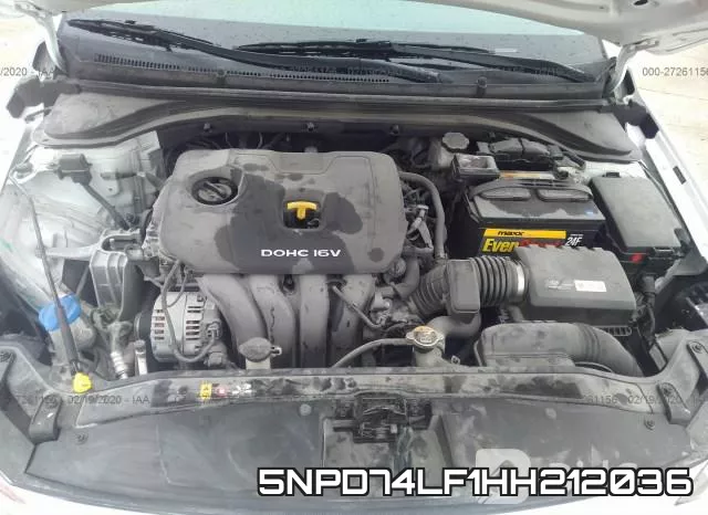 5NPD74LF1HH212036 фото 2