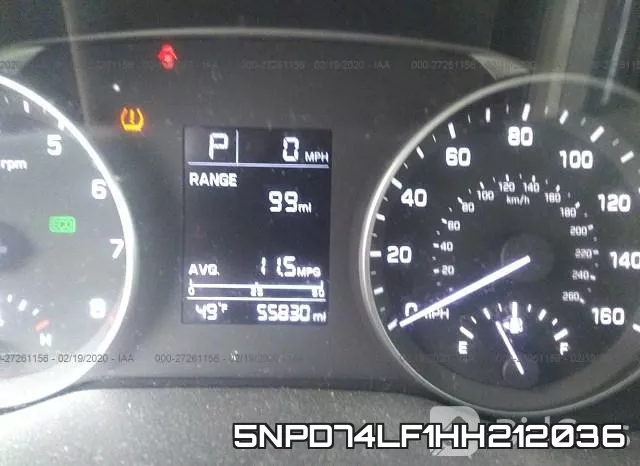 5NPD74LF1HH212036 фото 7