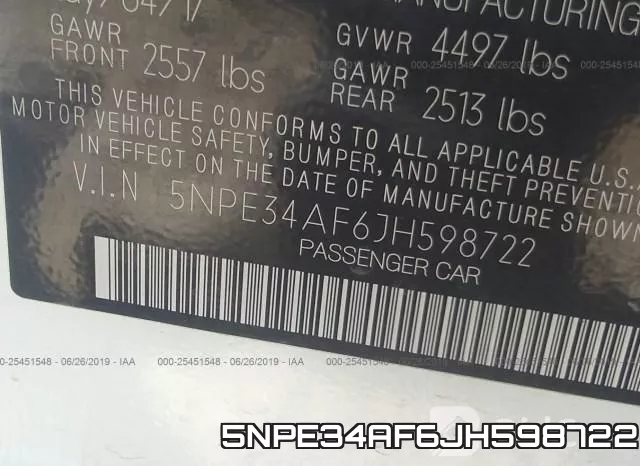 5NPE34AF6JH598722 фото 9