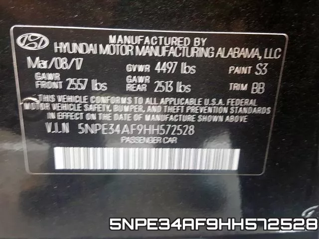 5NPE34AF9HH572528 фото 2