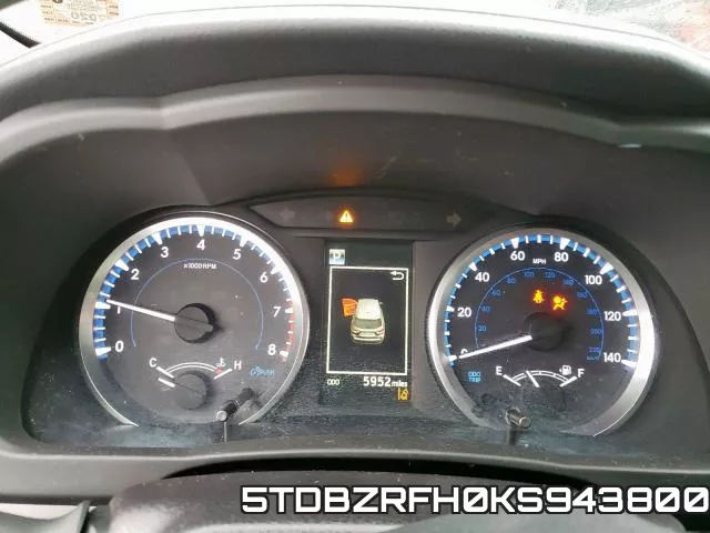 5TDBZRFH0KS943800 фото 8