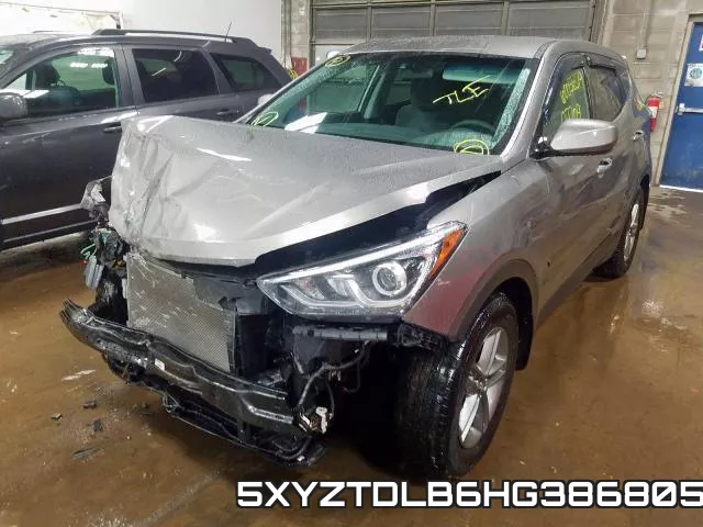 5XYZTDLB6HG386805 фото 3