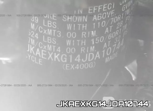 JKAEXKG14JDA10744 фото 2