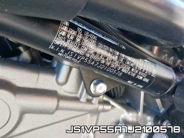 JS1VP55A7J2100578 фото 2